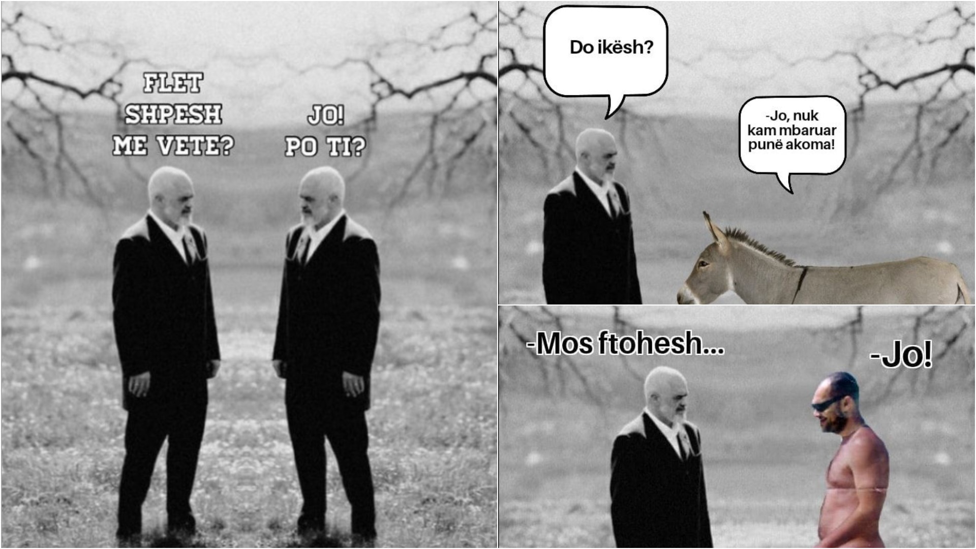 MEMET/ Flet shpesh me vete? Postimi i Ramës bëhet viral në rrjetet sociale