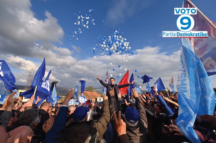 “Aleanca për Ndryshim po fiton”, Basha në Vorë: Rama që nuk bëri gjë në 8 vjet, nuk ka çfarë të bëjë më