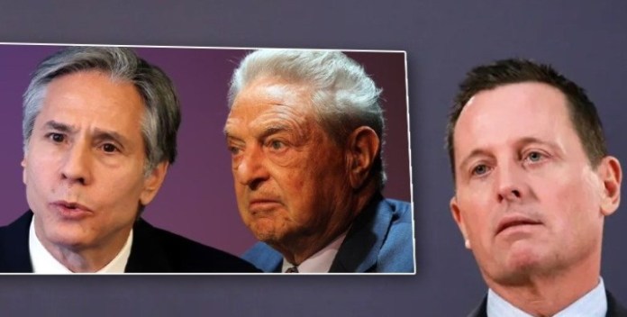 “Skandal”/Grenell: Blinken mbështetet financiarisht nga Soros, dhe vendos sanksione ndaj kundërshtarëve të tij