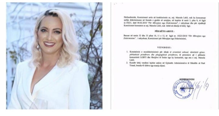U padit te Komisioneri nga LGBTI, psikologia Lekli fiton “betejën”: “Prindi 1” dhe “prindi 2”, nuk mund të zëvëndësojnë nënën dhe babain