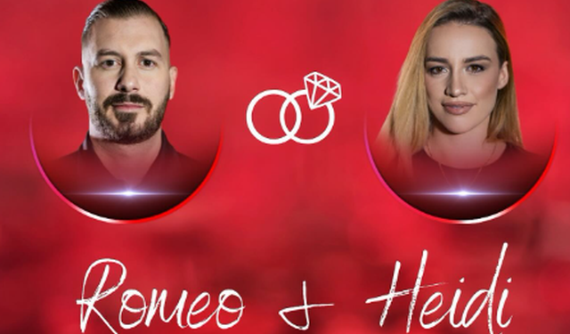 Nesër dasmë në Big Brother Vip! Martohen Heidi dhe Romeo