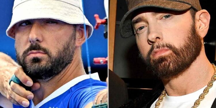 FOTO që po i ‘çmend’ të gjithë: “Eminem” në Lojërat Olimpike 2024, apo “sozia” e tij!