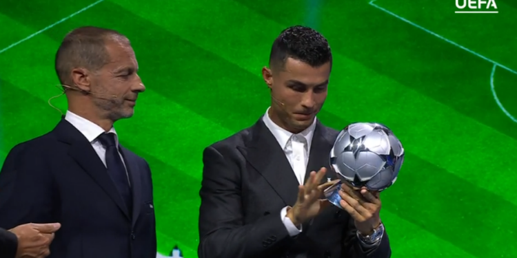 Golashënuesi më i mirë në historinë e Champions League, Cristiano Ronaldo merr çmimin e veçantë nga UEFA
