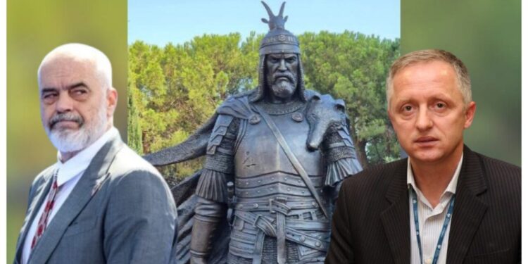 Skënderbeu, Ismail Beu dhe Edibeu