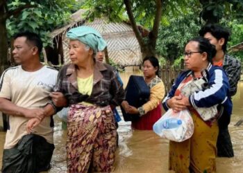 Mianmari goditet nga tajfuni “Yagi”, përmbytje të mëdha