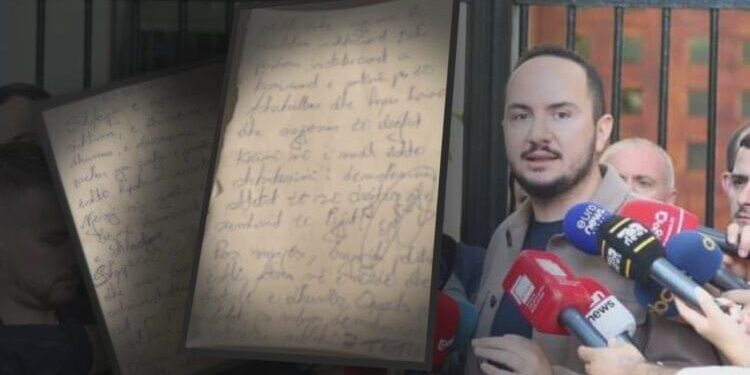 Letra nga qelia/ Salianji: Të gjithë e panë si krimi bënte listën për deputetët e PS