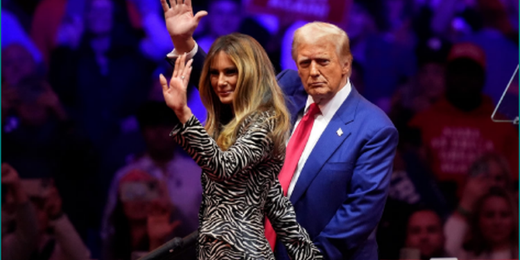 Pret të bëhet sërish Zonja e Parë, fjalët që Trump zgjodhi për të falendëruar bashkëshorten gjatë fjalimit