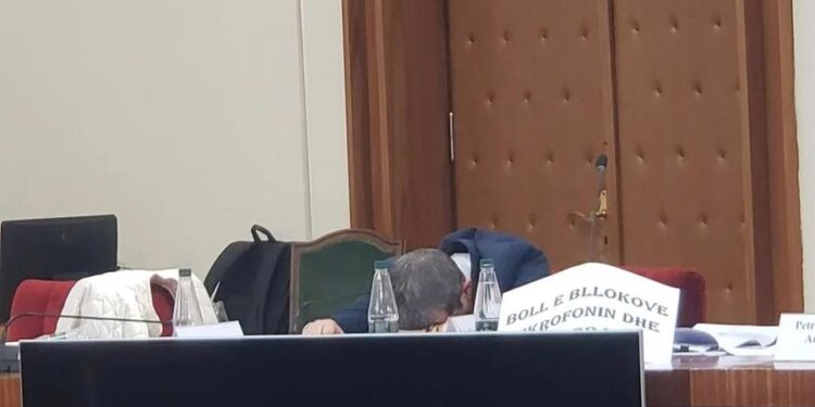 FOTO/ I papërfshirë në debat, deputetin e zë gjumi në komision