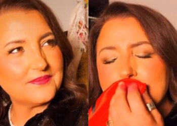 FOTO/ Transformimi i Parashqevi Simakut! Shfaqet duke puthur flamurin shqiptar