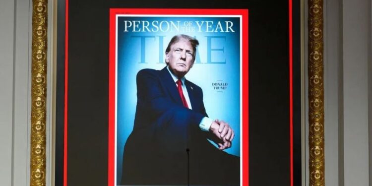 U zgjodh president i SHBA-ve, Donald Trump shpallet “Personi i Vitit” nga revista “Time”