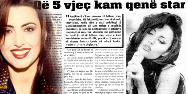Kur Parashqevi Simaku quhej Vivian, intervista e parë e këngëtares për “Koha Jonë” pas largimit nga Shqipëria