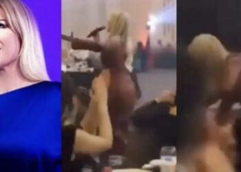 VIDEO/ Manjola Nallbani rrëzohet në koncertin e Vitit të Ri, i bie sipër femijës, shtrohet urgjent në spital