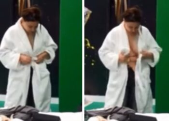 “Incident” në Big Brother VIP, Rozana Radi harron kamerat dhe del topless/ VIDEO+18