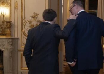 Kancelari i ardhshëm Friedrich Merz u prit të mërkurën në mbrëmje nga Emmanuel Macron