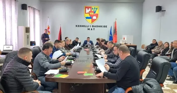 Myslym Zeneli, kryetar i Bashkisë Mat