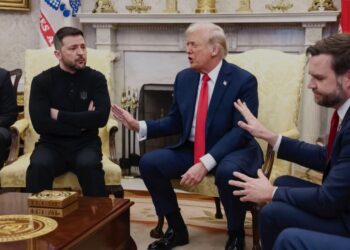 The three-way conversation between Donald Trump, Volodymyr Zelenskyy and Vance should be read in text form so as not to be distracted by the visual perception of the actors.