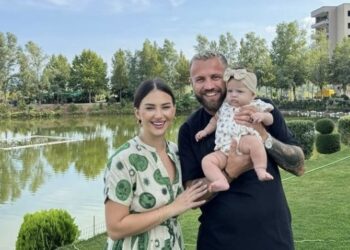 Sot ditë FESTE në familjen e Luizit dhe Kiarës! E vogla LUNA MARI EJLLI mbush 1 vjeç