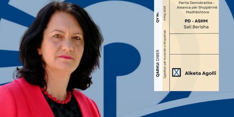 Vota për Alketa Agollin, votë për fisnikërinë dhe dinjitetin e femrës shqiptare!