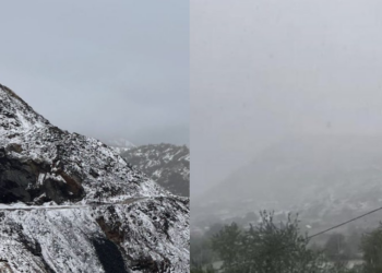 Dibra dhe Bulqiza ‘paralizohen’ nga dëbora, këshillohet përdorimi i zinxhirëve për automjetet