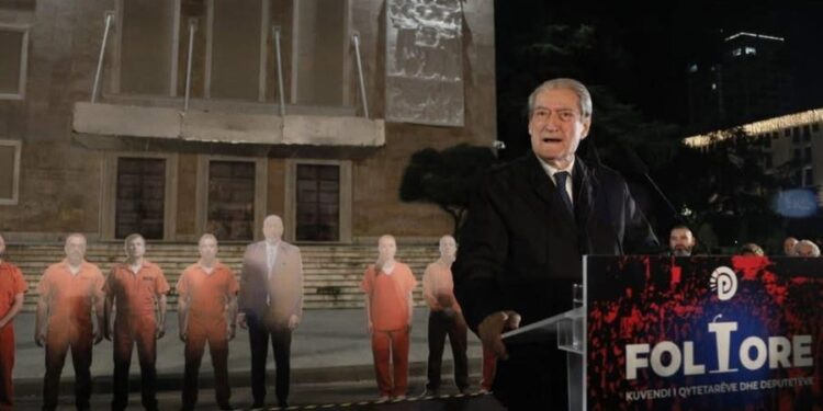 Protesta e PD/ Berisha zotohet para demokratëve: Me Edi Ramën kryeministër nuk shkojmë më kurrë në zgjedhje