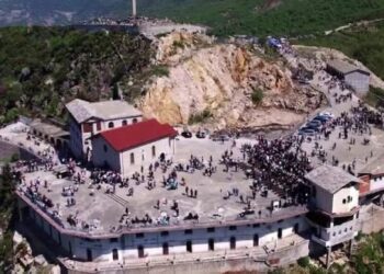 Policia masa për çdo të martë për 13 javë rresht për pelegrinazhin në Kishën e Shna Ndout