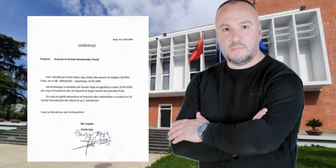 Pavlin Zaja tërhiqet nga kandidimi, thekson nevojën për forcim dhe unitet në PD Pukë