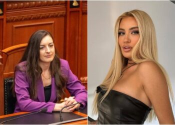 Protesta për Zvërnecin ‘përplas’ Zegjine Çaushin me influenceren: Të bësh ironi dhe ti shëmtirë…