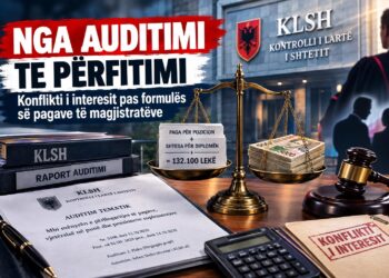 “Nga auditimi te përfitimi: konflikti i interesit pas formulës së pagave të magjistratëve”